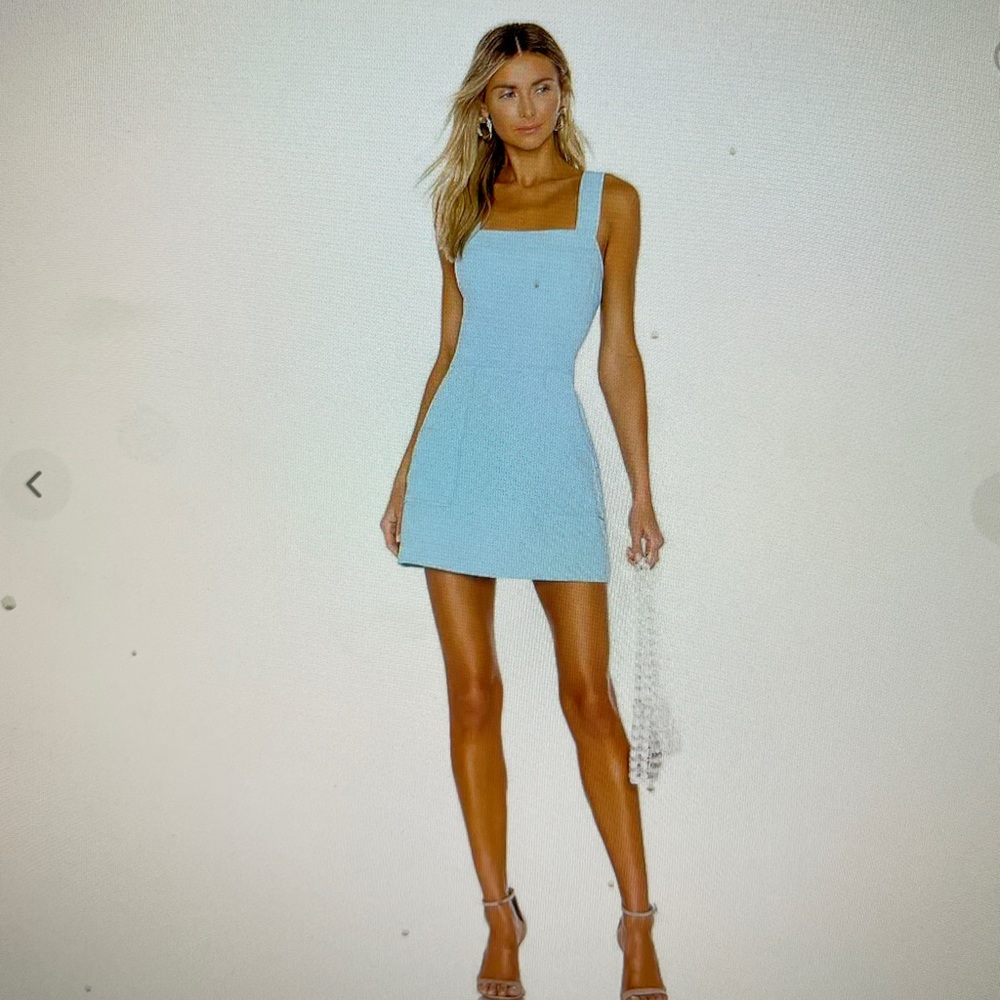 Amanda Uprichard Ace Dress XS in Blue